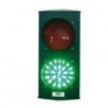 Feu de circulation rouge et vert