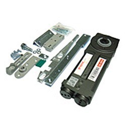 Frame concealed door closer GS-85 with retention for pivoting doors HS-202P